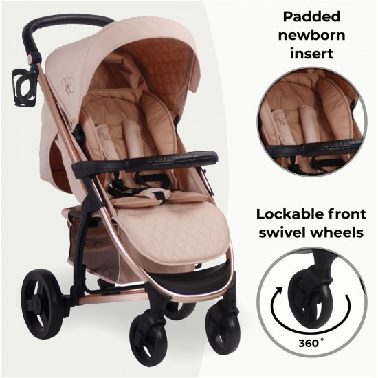 Pink my babiie travel system on sale